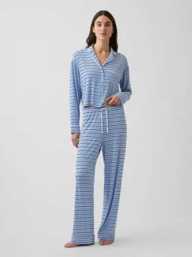 Haut de pyjama court en modal ultra-doux