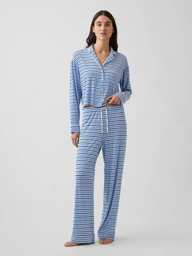 Haut de pyjama court en modal ultra-doux