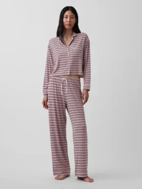 Haut de pyjama court en modal ultra-doux