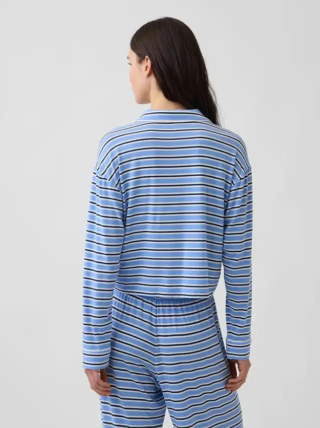 Haut de pyjama court en modal ultra-doux