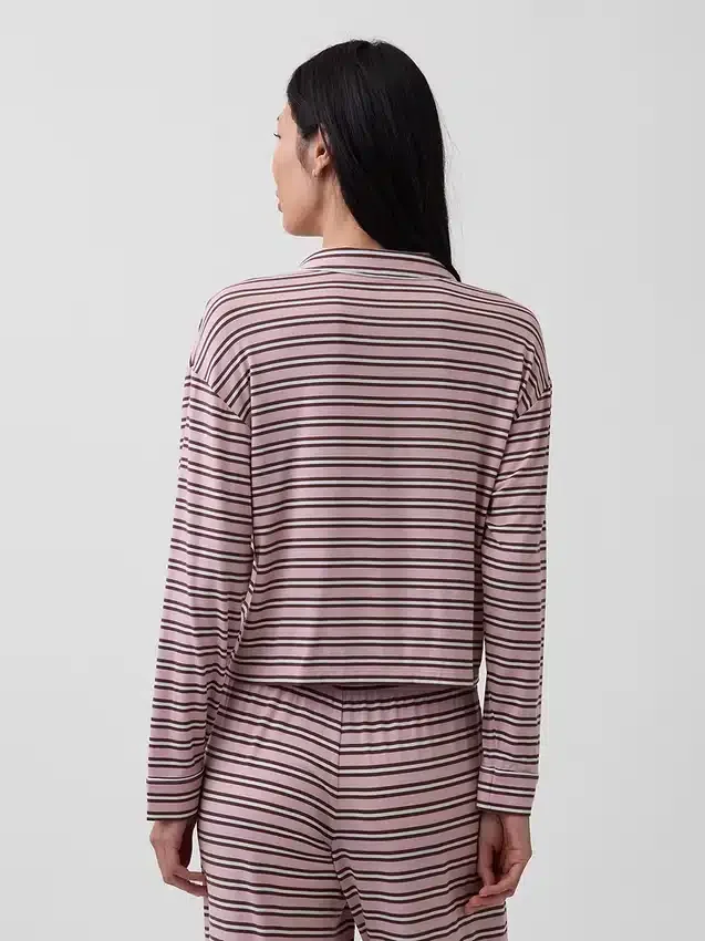 Haut de pyjama court en modal ultra-doux