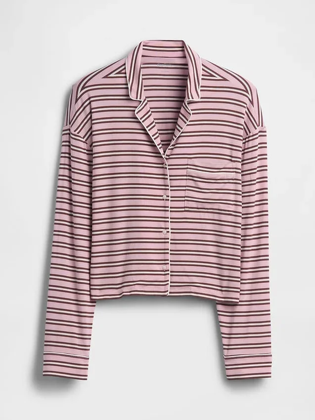 Haut de pyjama court en modal ultra-doux