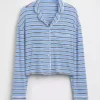 Haut de pyjama court en modal ultra-doux