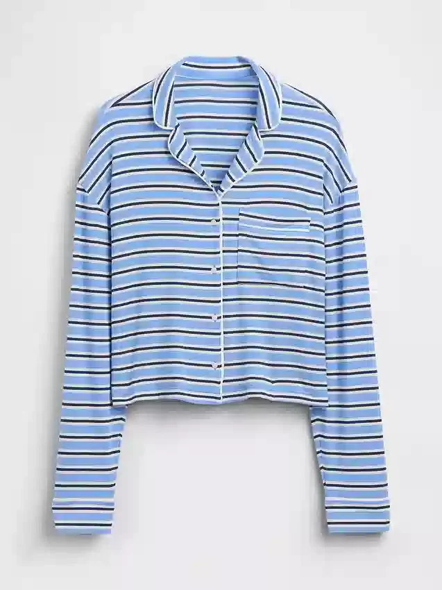 Haut de pyjama court en modal ultra-doux