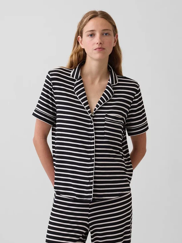 Haut de pyjama en modal ultra-doux