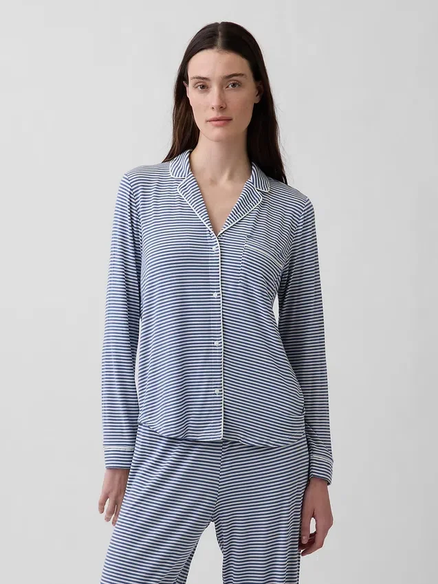 Haut de pyjama en modal ultra-doux