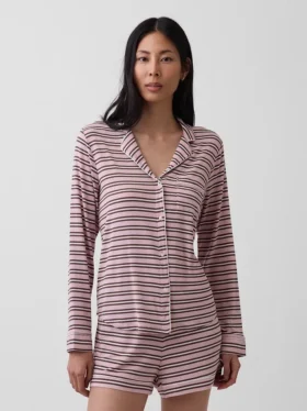 Haut de pyjama en modal ultra-doux