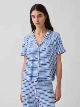 Haut de pyjama en modal ultra-doux