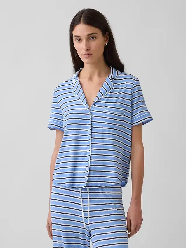 Haut de pyjama en modal ultra-doux