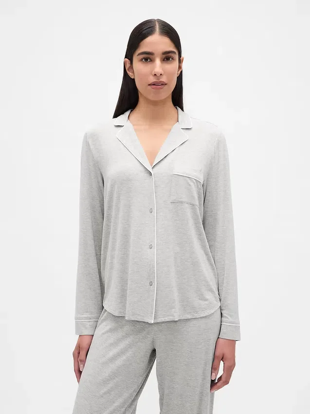 Haut de pyjama en modal ultra-doux