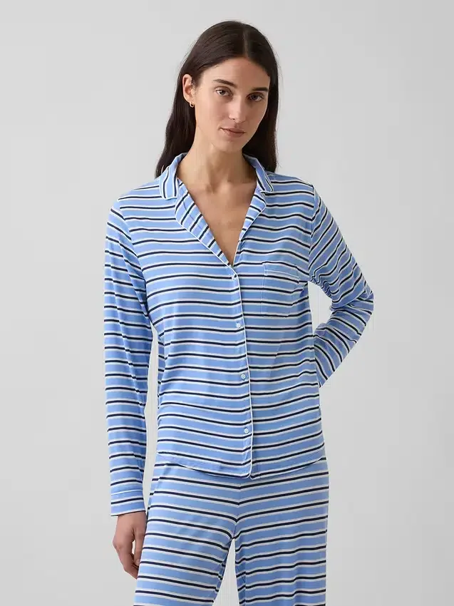 Haut de pyjama en modal ultra-doux