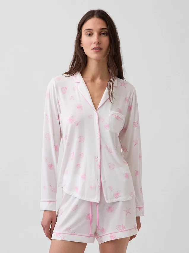 Haut de pyjama en modal ultra-doux