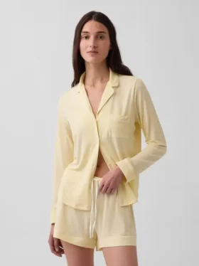 Haut de pyjama en modal ultra-doux