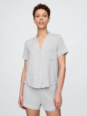 Haut de pyjama en modal ultra-doux
