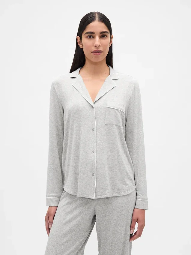 Haut de pyjama en modal ultra-doux