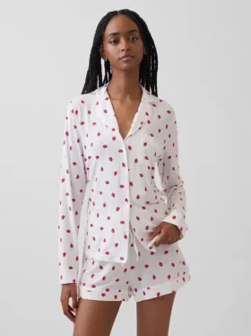 Haut de pyjama en modal ultra-doux