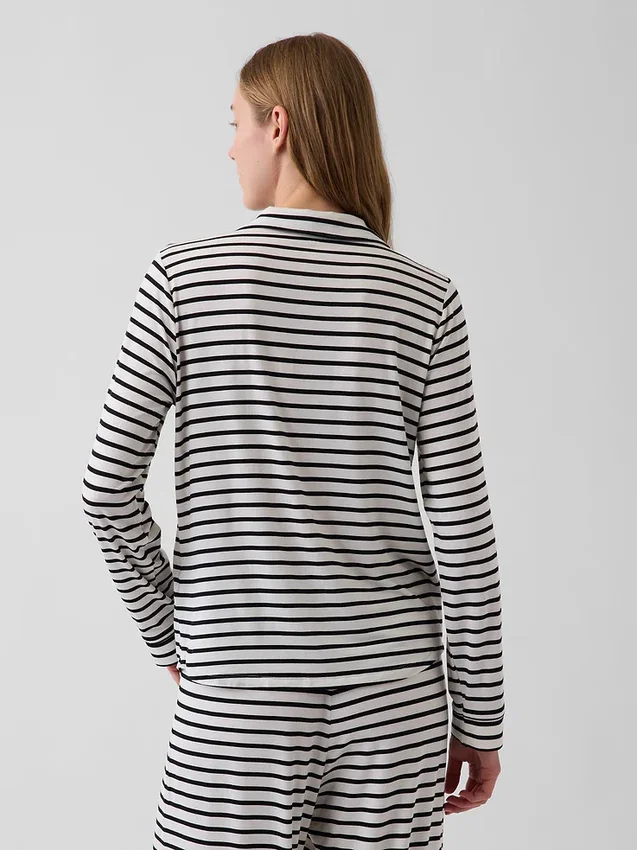 Haut de pyjama en modal ultra-doux