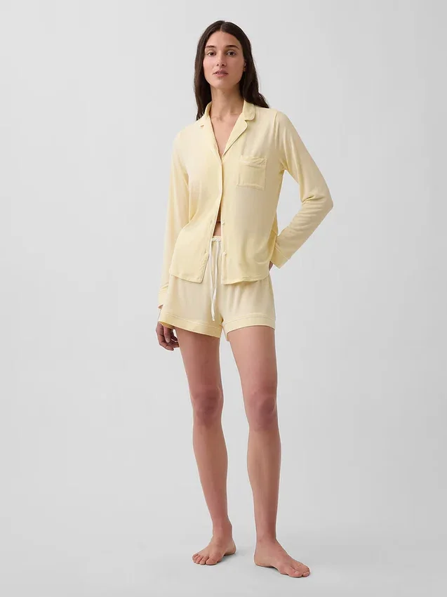 Haut de pyjama en modal ultra-doux