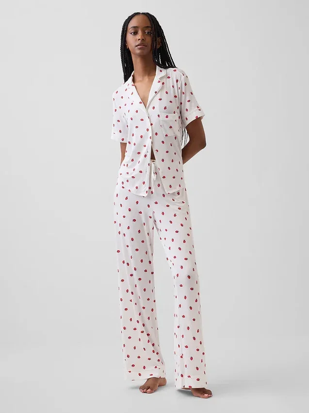 Haut de pyjama en modal ultra-doux