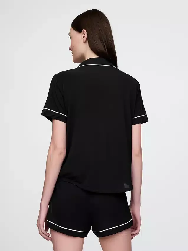 Haut de pyjama en modal ultra-doux