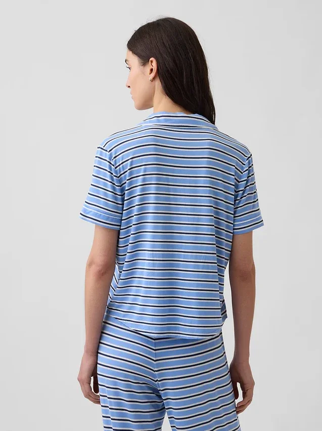 Haut de pyjama en modal ultra-doux