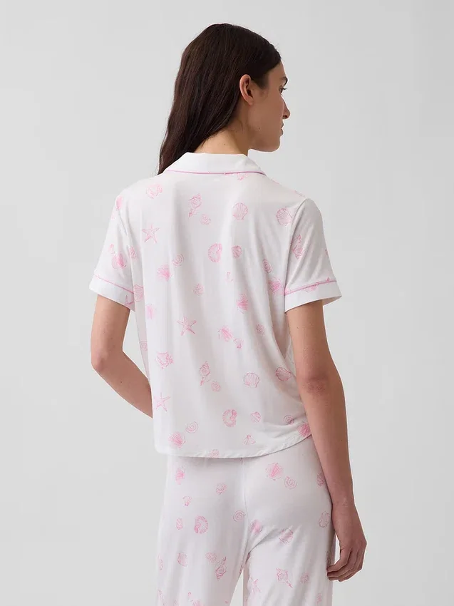 Haut de pyjama en modal ultra-doux