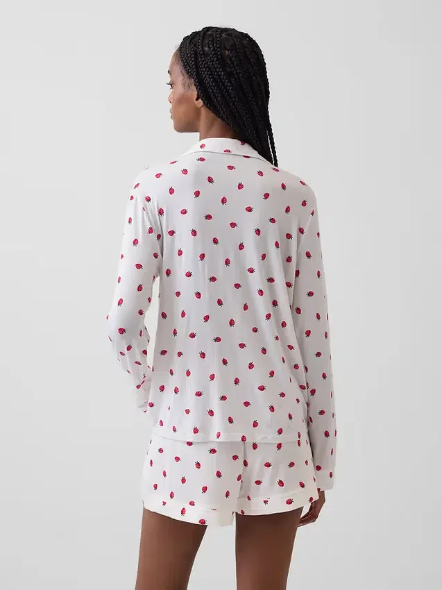 Haut de pyjama en modal ultra-doux