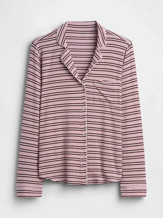 Haut de pyjama en modal ultra-doux
