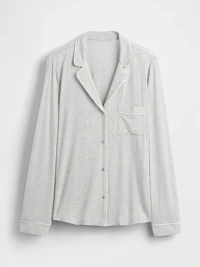 Haut de pyjama en modal ultra-doux