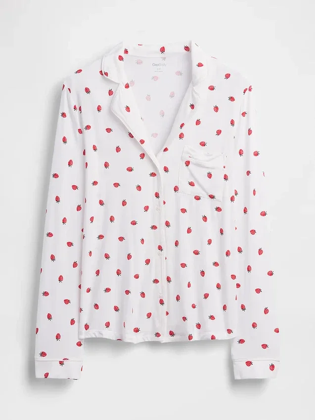 Haut de pyjama en modal ultra-doux