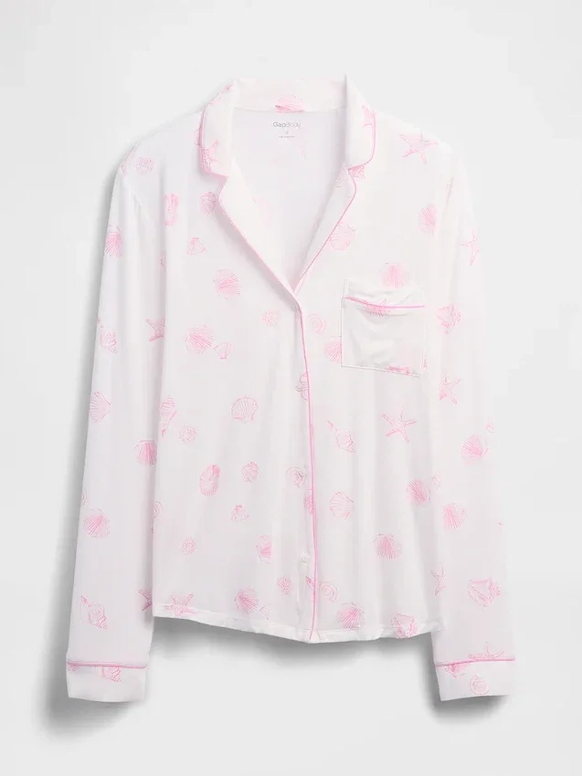 Haut de pyjama en modal ultra-doux