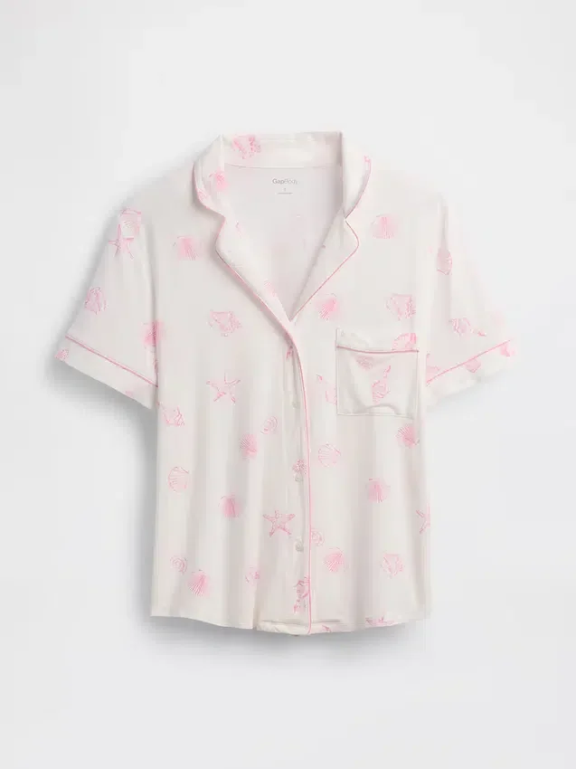 Haut de pyjama en modal ultra-doux