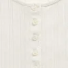 Haut de pyjama Henley en maille pointelle GAP × Summer Fridays
