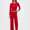 Haut de pyjama léger CashSoft en pointelle à motif cœur