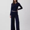 Haut de pyjama léger CashSoft en pointelle à motif cœur