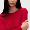 Haut de pyjama léger CashSoft en pointelle à motif cœur