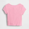 Haut en coton pointelle à côtes pour Bébé & Enfant