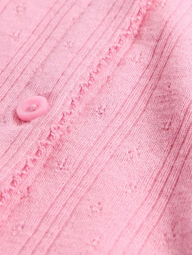 Haut en coton pointelle à côtes pour Bébé & Enfant