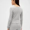 Haut froncé en maille côtelée Softspun pour enfants