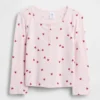 Haut Henley en pointelle pour Bébé & Enfant