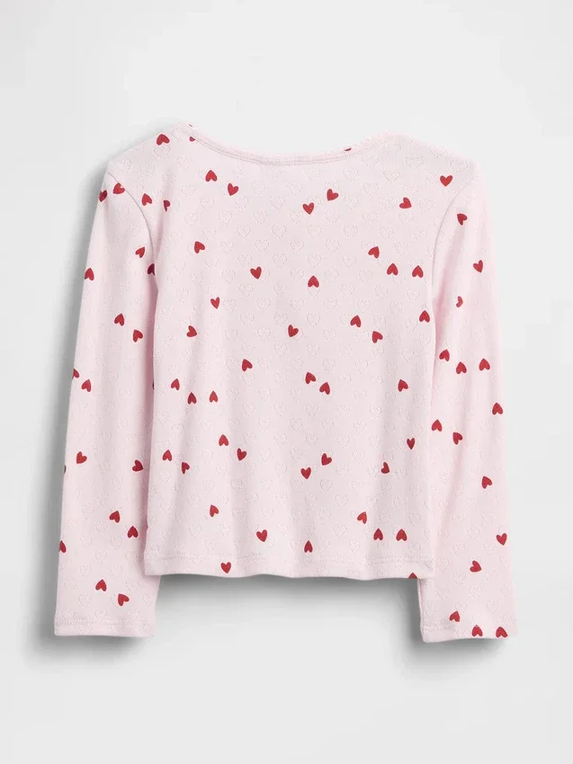 Haut Henley en pointelle pour Bébé & Enfant