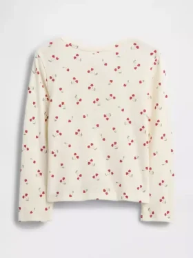 Haut Henley en pointelle pour Bébé & Enfant