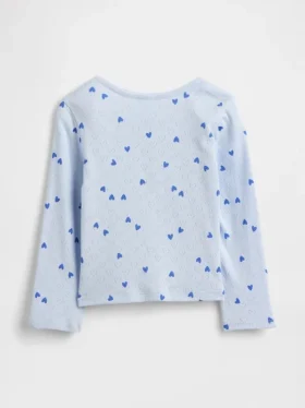 Haut Henley en pointelle pour Bébé & Enfant