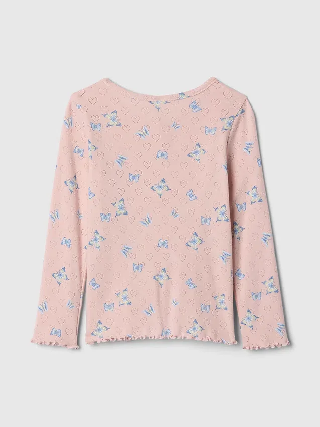 Haut Henley en pointelle pour Bébé & Enfant
