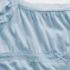 Haut à manches bouffantes et bordures en dentelle pour enfants