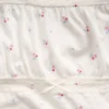Haut à manches bouffantes et bordures en dentelle pour enfants