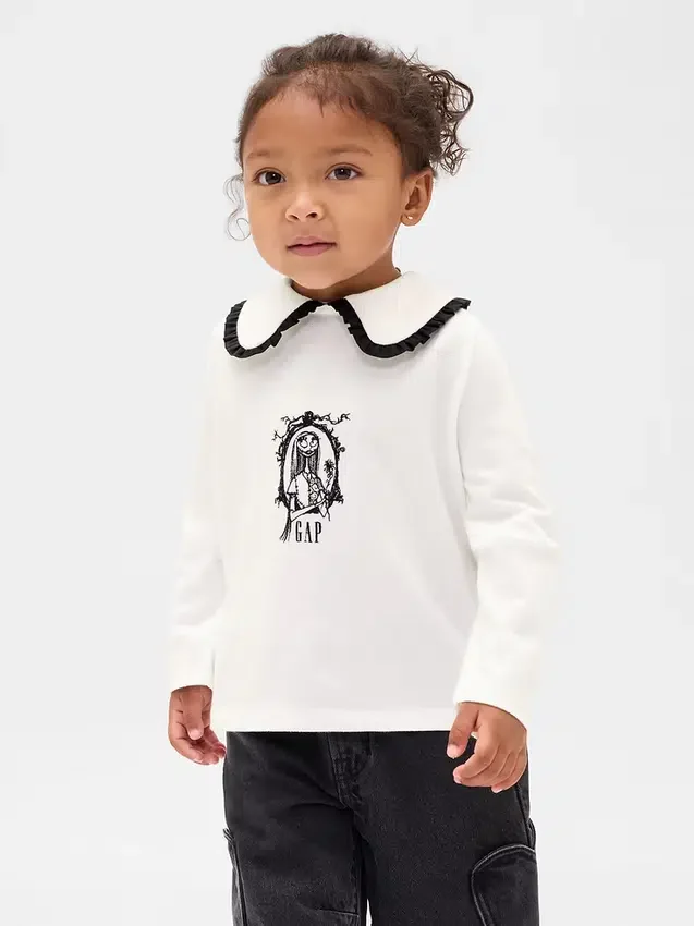 Haut marin GAP × Disney « L'Étrange Noël de Monsieur Jack » de Tim Burton pour Bébé & Enfant