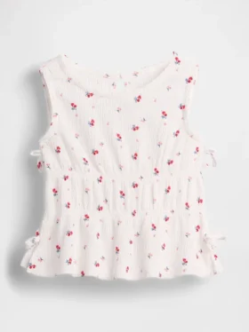 Haut à nœud en maille froissée pour Bébé & Enfant