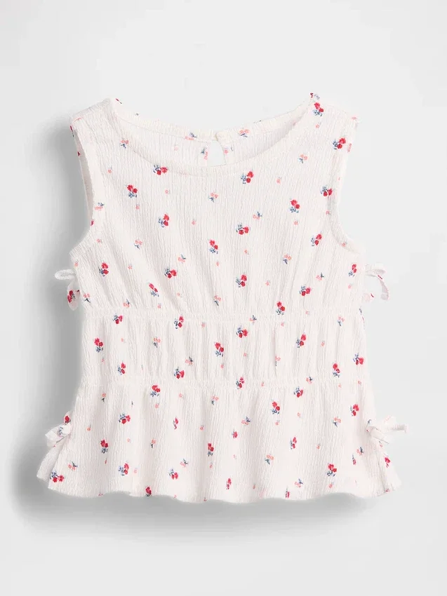 Haut à nœud en maille froissée pour Bébé & Enfant