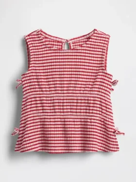 Haut à nœud en maille froissée pour Bébé & Enfant